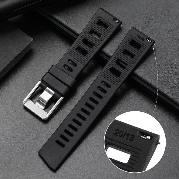 Premium Grade Rubber Dive Watchband