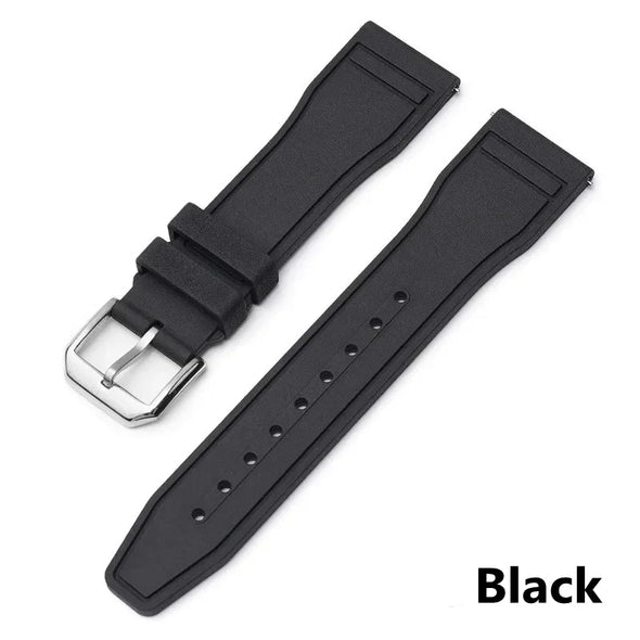 Premium-Grade FKM Rubber Watchband