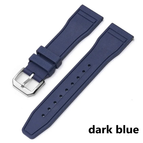 Premium-Grade FKM Rubber Watchband