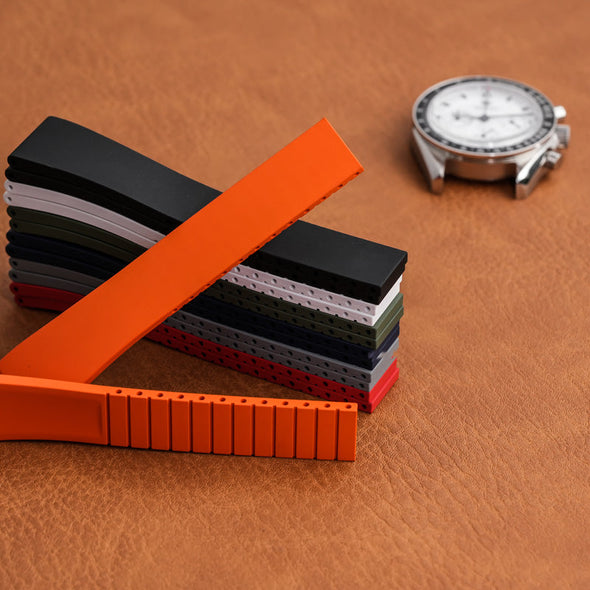 CTS Cut-To-Size FKM Rubber Watch Strap