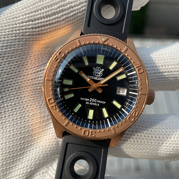 STEELDIVE SD1962S Bronze 62MAS Automatic Watch