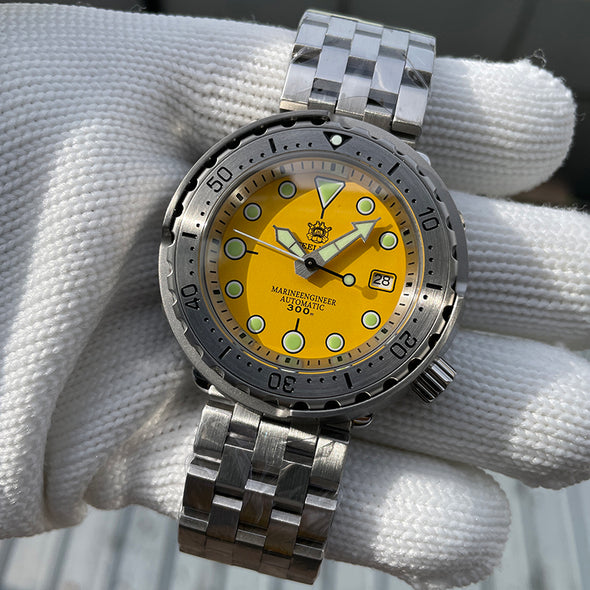 Steeldive SD1986 Full Steel Tuna Diver Watch