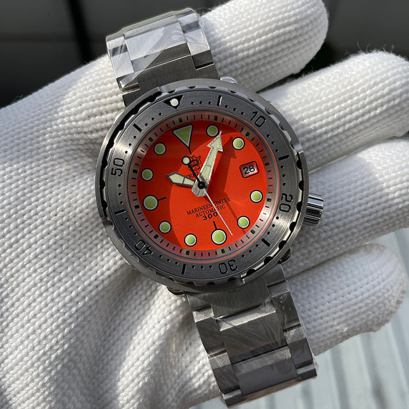 Steeldive SD1986 Full Steel Tuna Diver Watch