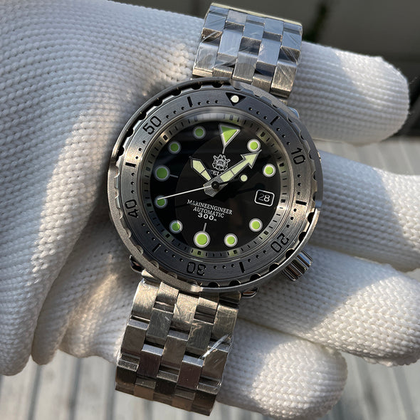 Steeldive SD1986 Full Steel Tuna Diver Watch