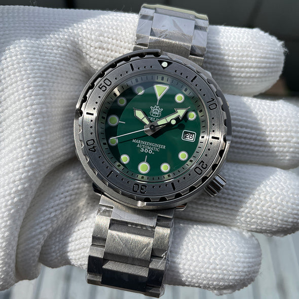 Steeldive SD1986 Full Steel Tuna Diver Watch