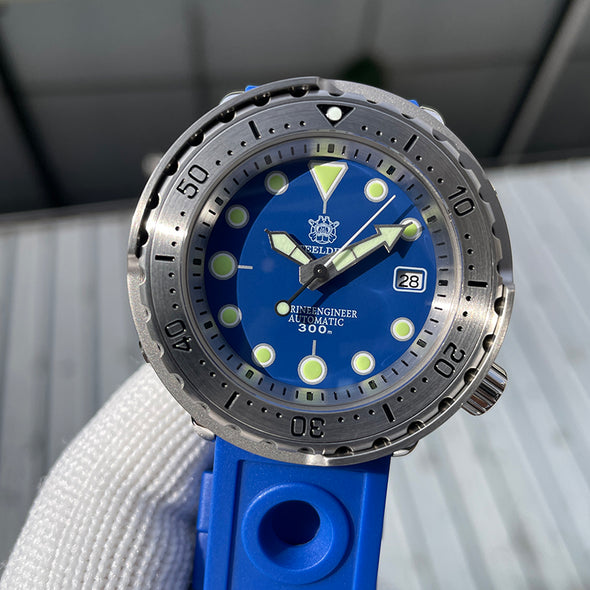 Steeldive SD1986 Full Steel Tuna Diver Watch