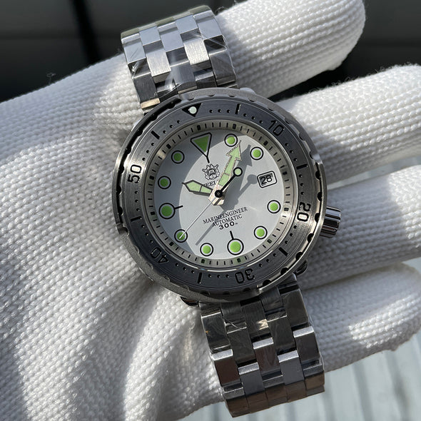 Steeldive SD1986 Full Steel Tuna Diver Watch