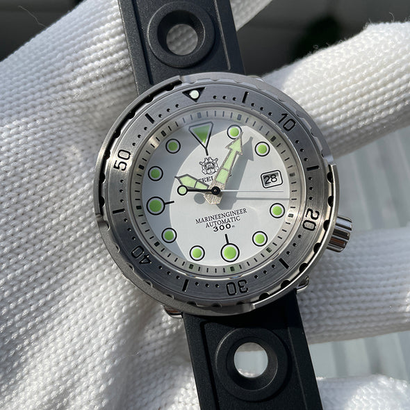 Steeldive SD1986 Full Steel Tuna Diver Watch