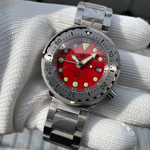 Steeldive SD1986 Full Steel Tuna Diver Watch