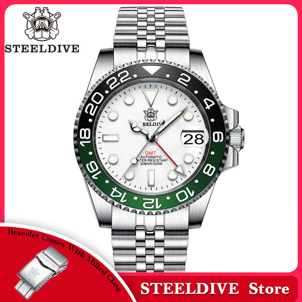 Steeldive SD1993 NH34 GMT Automatic Watch V2