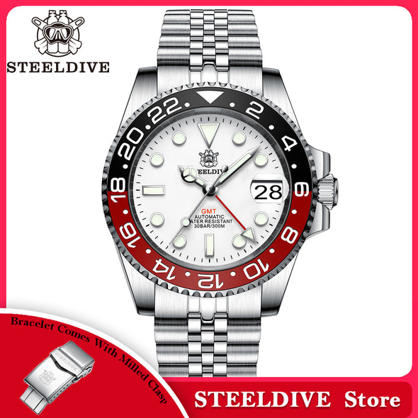 Steeldive SD1993 NH34 GMT Automatic Watch V2