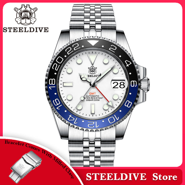 Steeldive SD1993 NH34 GMT Automatic Watch V2