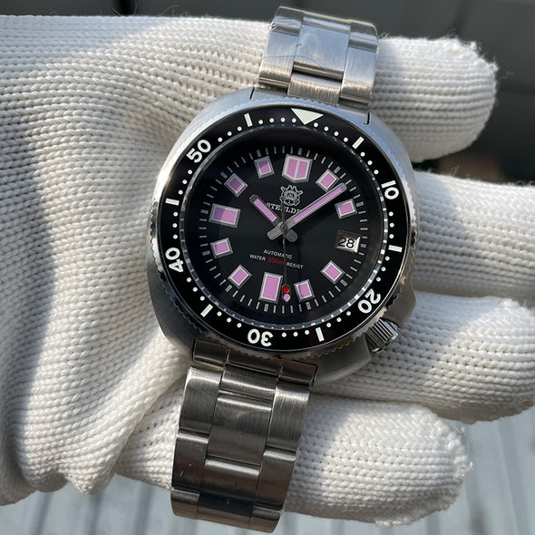 Steeldive SD1970U Colorful Turtle Diver Watch