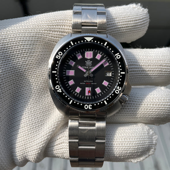 Steeldive SD1970U Colorful Turtle Diver Watch