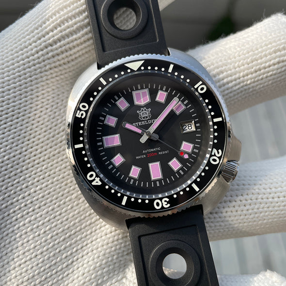 Steeldive SD1970U Colorful Turtle Diver Watch