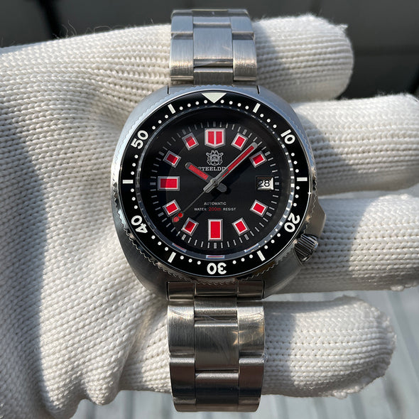 Steeldive SD1970U Colorful Turtle Diver Watch