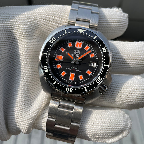 Steeldive SD1970U Colorful Turtle Diver Watch