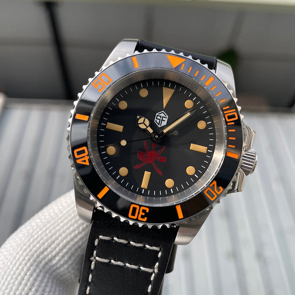 Steelflier SF754VC Orange Sub Automatic Watch V2