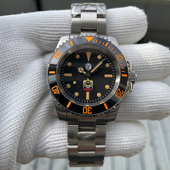 Steelflier SF754VC Orange Sub Automatic Watch V2