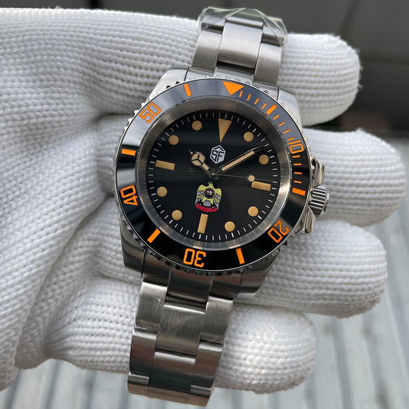 Steelflier SF754VC Orange Sub Automatic Watch V2