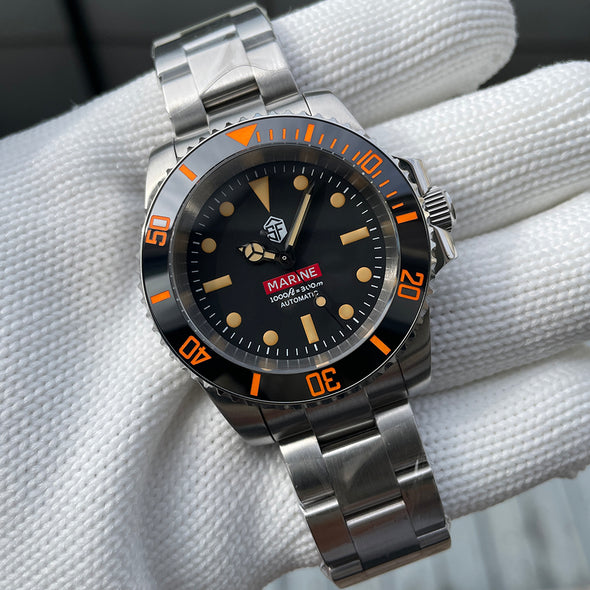 Steelflier SF754VC Orange Sub Automatic Watch V2