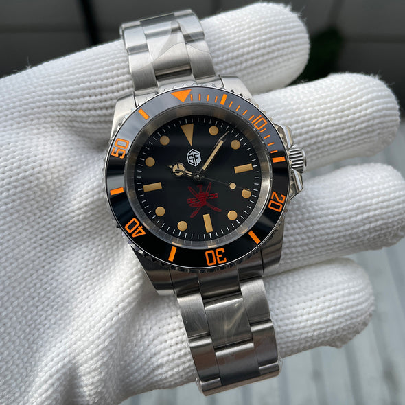 Steelflier SF754VC Orange Sub Automatic Watch V2